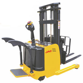 China El apilador del alcance de la carretilla elevadora de 1,5 toneladas, solo Scissor Warehouse delantero se levanta la carretilla elevadora compañía